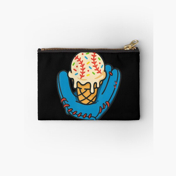 Item preview, Baseball Glove Catching Waffle Cone Vanilla Scoop Sundae designed and sold by VivanLaurel.