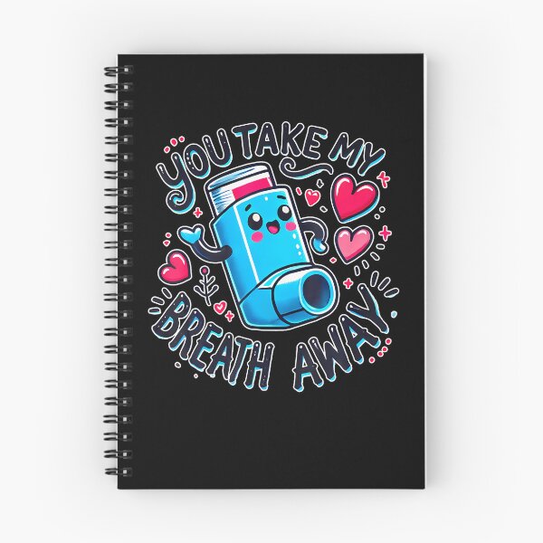 Item preview, You Take My Breath Away Valentine Funny Inhaler Heart designed and sold by MaudeGloria.
