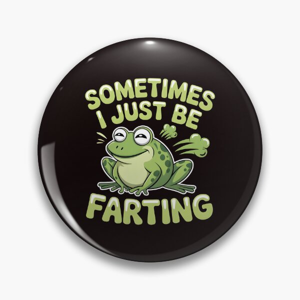 Item preview, Sometimes I Just Be Farting Funny Vintage Frog – Funny Frog Saying designed and sold by Redgiant87x.