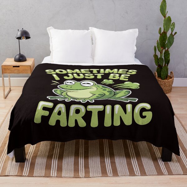 Item preview, Sometimes I Just Be Farting Funny Vintage Frog – Funny Frog Saying designed and sold by Redgiant87x.