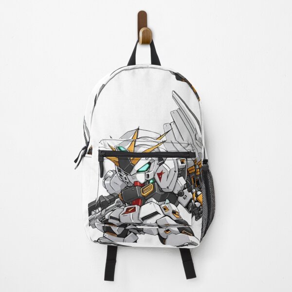 Item preview, Gundam Nu-Chibi White Vanguard Mecha – Winged Blade Warrior Robot Design designed and sold by Dyan4.