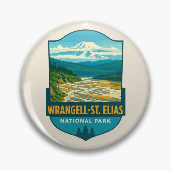 Item preview, Wrangell–St. Elias National Park Sticker designed and sold by Gideon Emmerich.