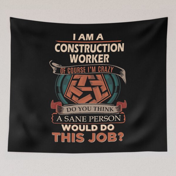 Item preview, Construction Worker designed and sold by hzibfldecjq42.