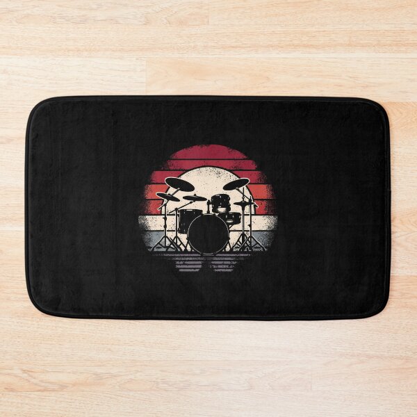 Item preview, Drums Drummer Band Drumset Retro Vintage Drum designed and sold by TiffanyLucia.