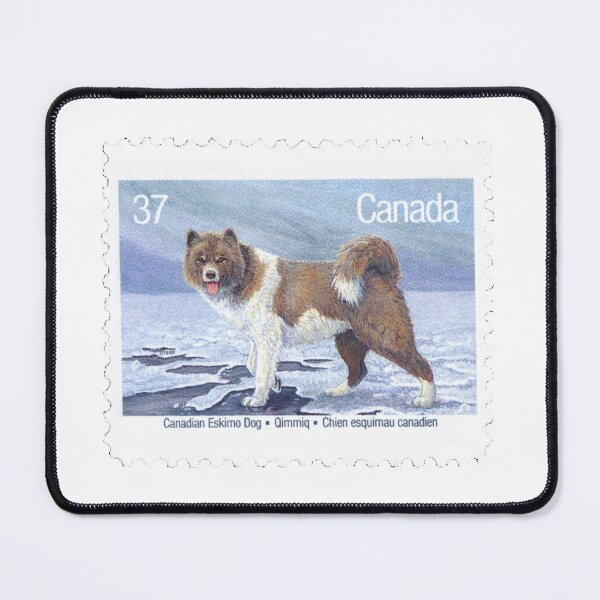 Item preview, Vintage Canada Eskimo Dog Postage Stamp designed and sold by red-amber65.