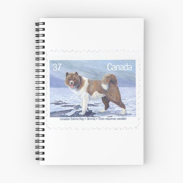 Artikelvorschau, Vintage Kanada Eskimo Dog Briefmarke entworfen und verkauft von red-amber65.