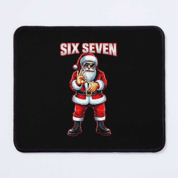 Item preview, Funny Six Seven 6 7 Meme Santa Christmas Shirt Teen designed and sold by JEFDodsonArt.
