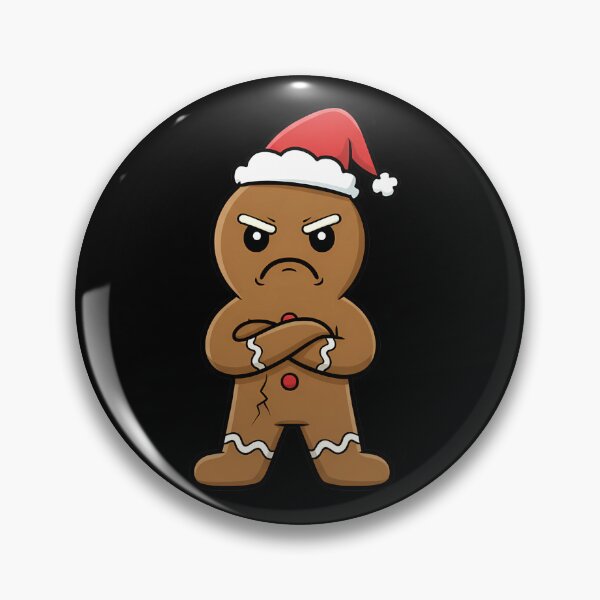 Artikelvorschau, Griesgrämiger Lebkuchenmann – Weihnachtsfeiertag entworfen und verkauft von k3rstman1.