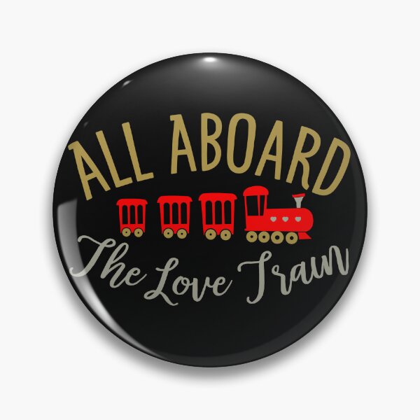 Item preview, All Aboard The Love Train designed and sold by Persnicketee.