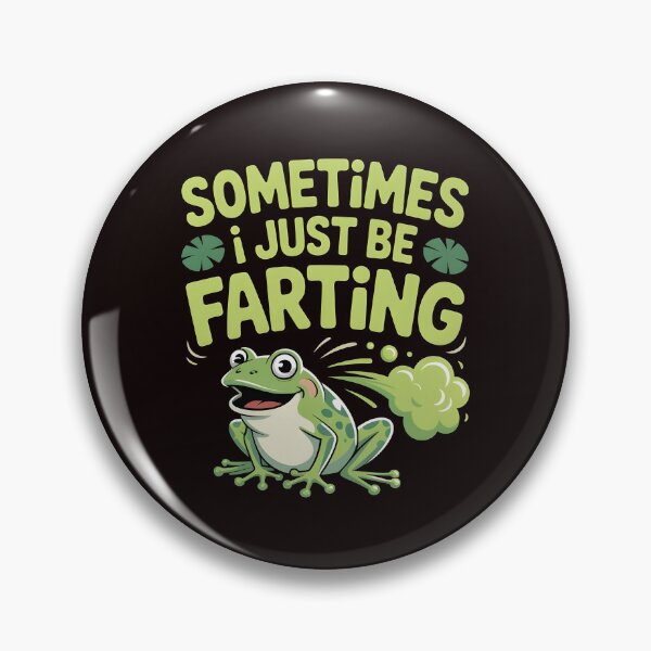 Item preview, Sometimes I Just Be Farting Funny Vintage Frog – Meme Lover Edition designed and sold by Redgiant87x.