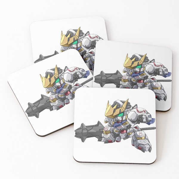 Item preview, Gundam Barbatos-Chibi Hammer Knight Mecha – Armored Tech Warrior Illustration designed and sold by Dyan4.