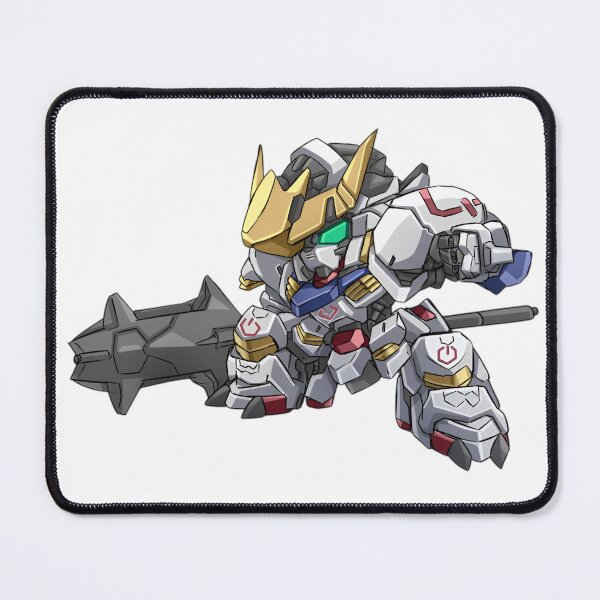 Item preview, Gundam Barbatos-Chibi Hammer Knight Mecha – Armored Tech Warrior Illustration designed and sold by Dyan4.