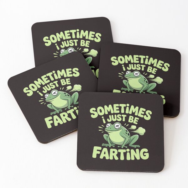 Item preview, Sometimes I Just Be Farting Funny Vintage Frog – Silly Frog Joke Design designed and sold by Redgiant87x.