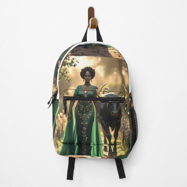 Item preview, Taurus Zodiac Goddess | Afro Futuristic Bull Energy Art designed and sold by Dannygirl999.