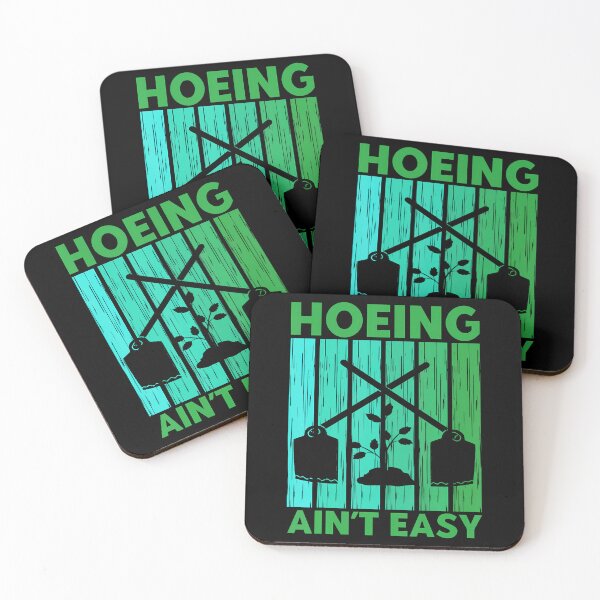 Item preview, Hoeing Ain't Easy Garden Lovers Gardeners Gardening designed and sold by VivanLaurel.