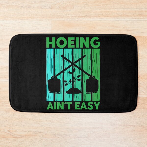 Item preview, Hoeing Ain't Easy Garden Lovers Gardeners Gardening designed and sold by VivanLaurel.