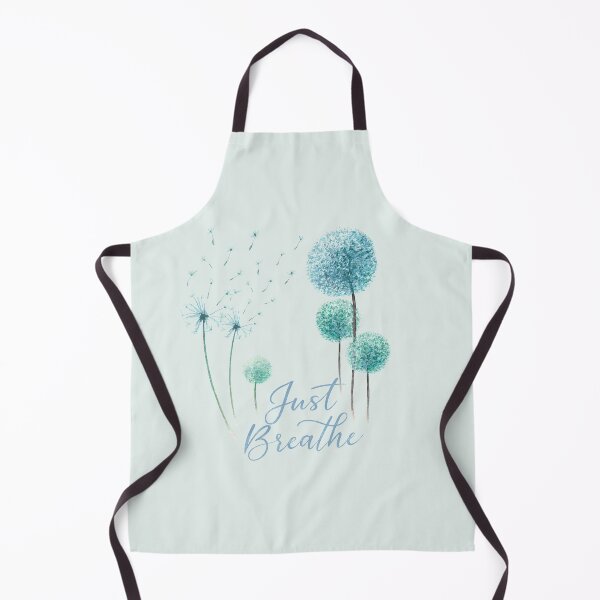 Item preview, Just Breathe (V.1) - Dandelion Seed Watercolor Wish Minimalist Quote Design designed and sold by D-Islamic.