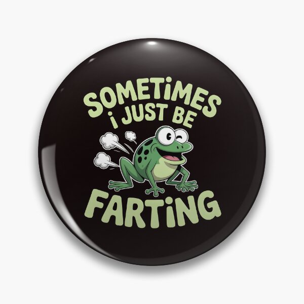 Item preview, Sometimes I Just Be Farting Funny Vintage Frog – Classic Frog Meme Humor designed and sold by Redgiant87x.