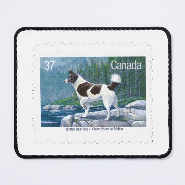 Item preview, Vintage Canada Tahltan Bear Dog Postage Stamp designed and sold by red-amber65.