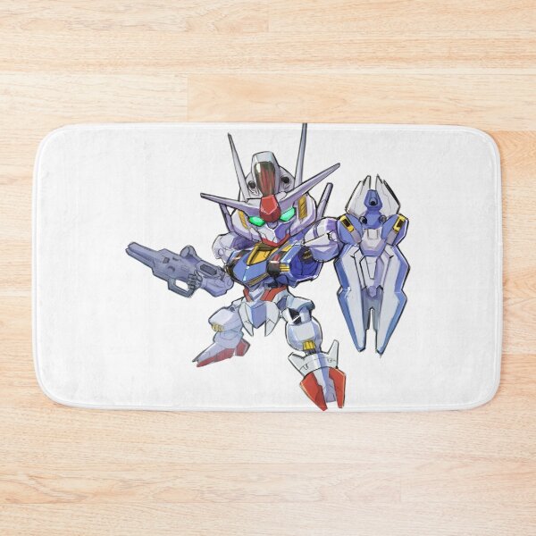 Item preview, Gundam Aerial-Chibi Tech Warrior Mecha – Futuristic Armored Robot Hero Art designed and sold by Dyan4.