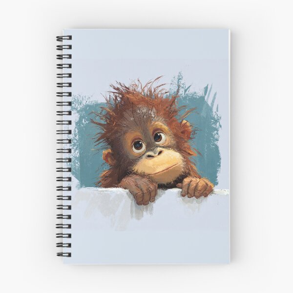 Item preview, Adorable Baby Orangutan Gazing designed and sold by Savannah Gibbs.