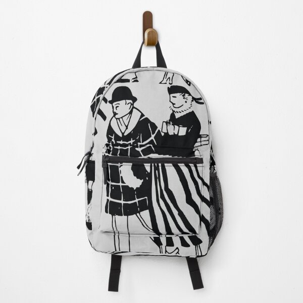 Item preview, Vintage Black and White Couple Illustration – Retro Fashion Line Art designed and sold by AzizamWorks.
