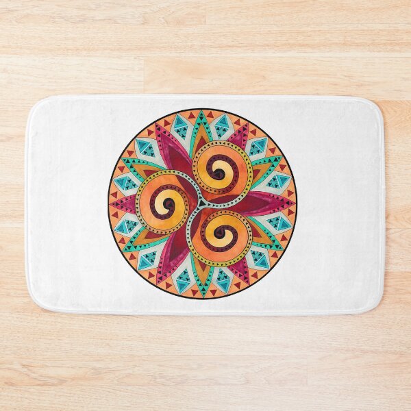 Item preview, Celtic Triskelion Mandala – Ancient Spiral Symbol designed and sold by Portal Mandalas.