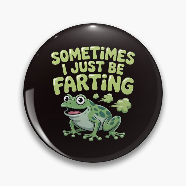 Item preview, Sometimes I Just Be Farting Funny Vintage Frog – Odd but Hilarious Frog Meme designed and sold by Redgiant87x.