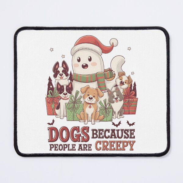 Item preview, Cute Christmas Ghost With Dogs Funny Holiday Design designed and sold by LunaPixelStudio.