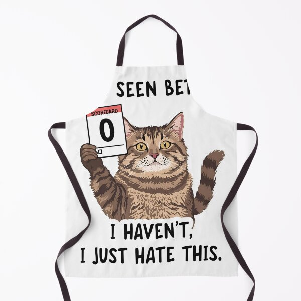 Item preview, Funny Grumpy Cat Judge - Zero Score Rating "I've Seen Better" designed and sold by The Grumpy Pet Club.