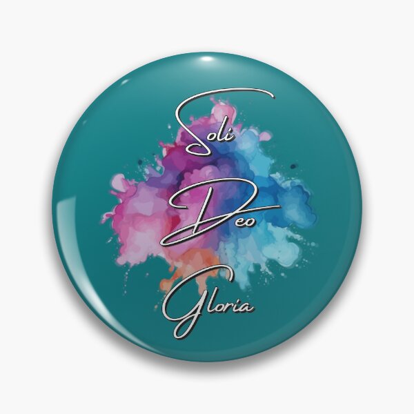 Item preview, Soli Deo Gloria Watercolor Christian Design designed and sold by GENX-AUTISM-DAD.