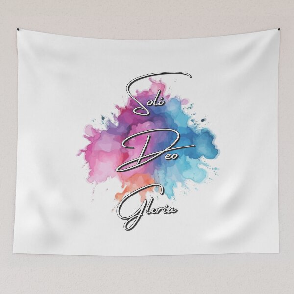 Item preview, Soli Deo Gloria Watercolor Christian Design designed and sold by GENX-AUTISM-DAD.