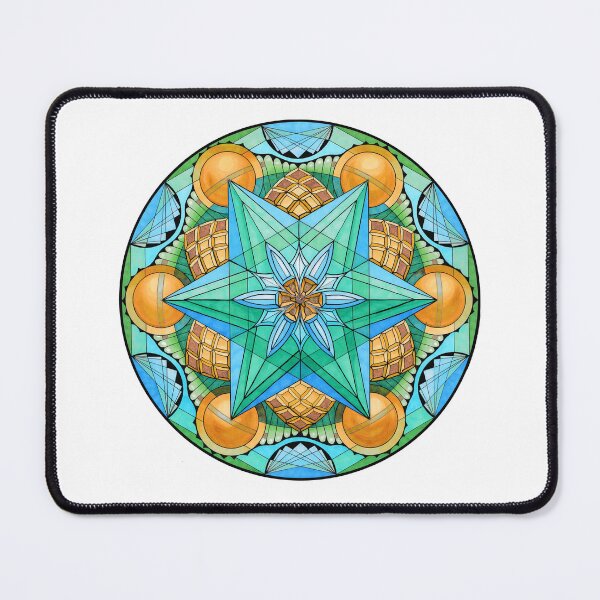 Item preview, Architect Star Mandala – Metatron Geometry designed and sold by Portal Mandalas.