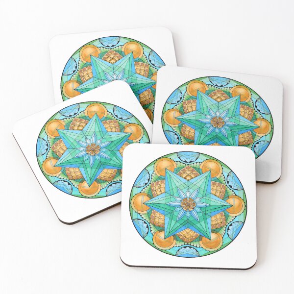 Item preview, Architect Star Mandala – Metatron Geometry designed and sold by Portal Mandalas.
