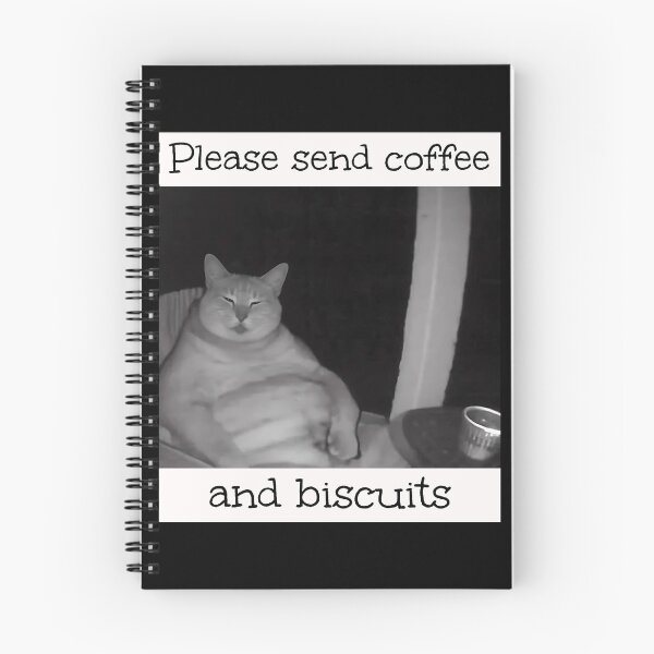 Item preview, Please send coffee and biscuits Brainrot Meme designed and sold by Pawrizzma POD.