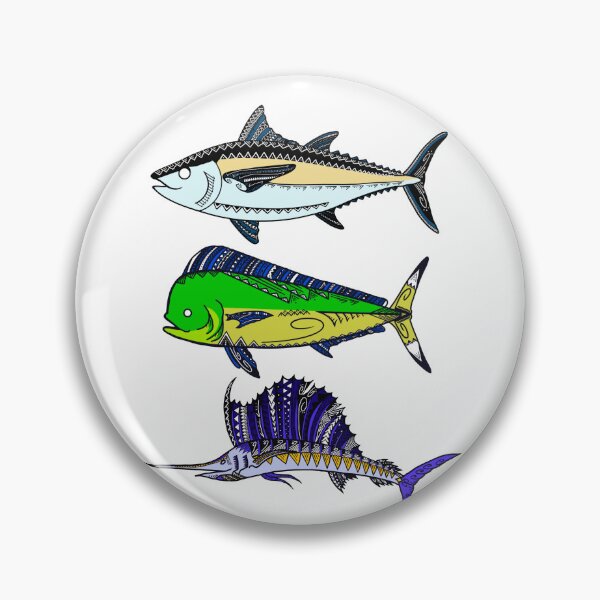 Item preview, Tribal Tuna, Mahi-Mahi and Sailfish designed and sold by Steeb757.
