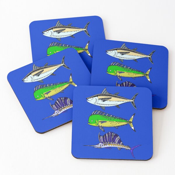 Item preview, Tribal Tuna, Mahi-Mahi and Sailfish designed and sold by Steeb757.