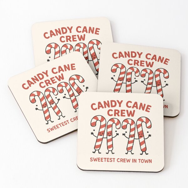 Item preview, Candy Cane Crew by Modern Mojo | Sweetest Crew in Town | Cute Christmas Candy Art designed and sold by Modern-Mojo.