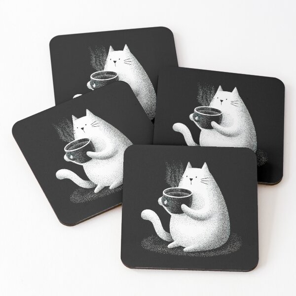 Item preview, Whiskered Mornings with Mr. Paws designed and sold by Venon28.