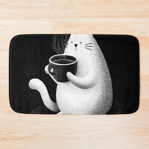 Item preview, Whiskered Mornings with Mr. Paws designed and sold by Venon28.