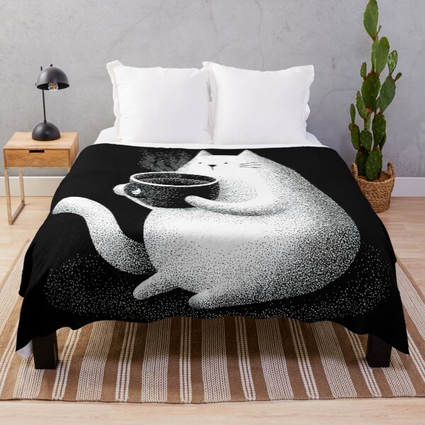 Item preview, Whiskered Mornings with Mr. Paws designed and sold by Venon28.