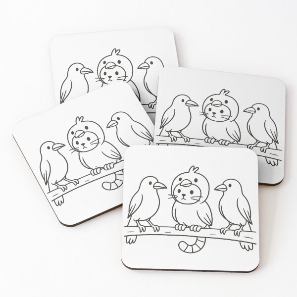 Item preview, Trying To Fit In Cat designed and sold by Planetporridge.