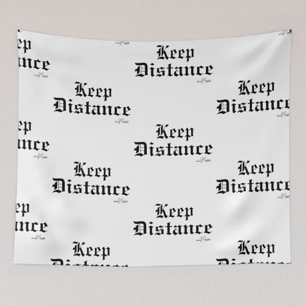 Item preview, Keep Distance – Minimal Quote Design | Simple Reminder designed and sold by MUSA'S.