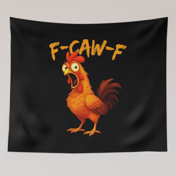 Item preview, FCawF Humor divertido de pollo FCawF Cita Meme de gallo designed and sold by tadmercado.