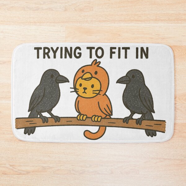 Item preview, Trying To Fit In designed and sold by Planetporridge.