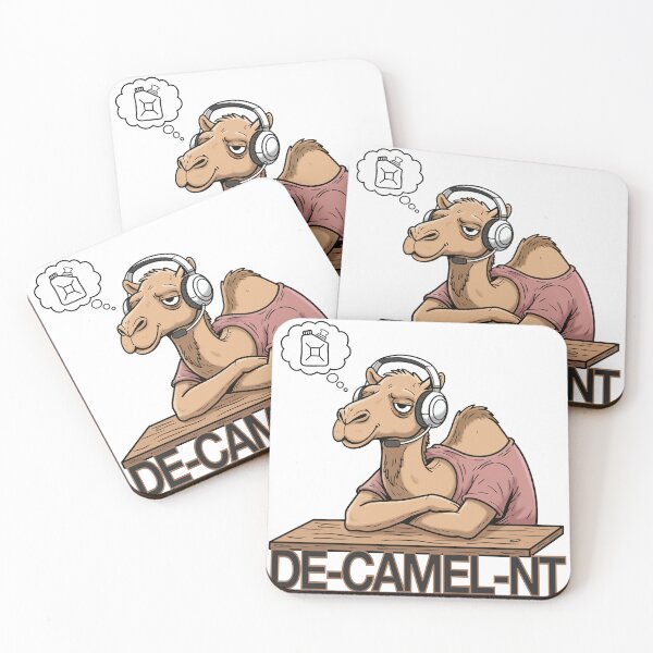 Item preview, Lazy Camel Gamer with Headset designed and sold by holywarter.