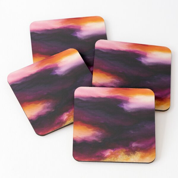Item preview, Prismatic Storm Fiery Abstract in Orange and Magenta designed and sold by Joey Santiago.