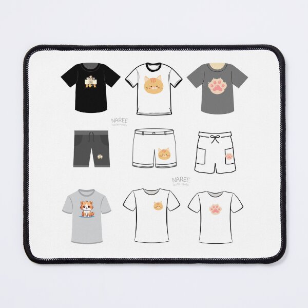 Item preview, Cute Cat Faces & Pat Prints designed and sold by KittenAndCo.