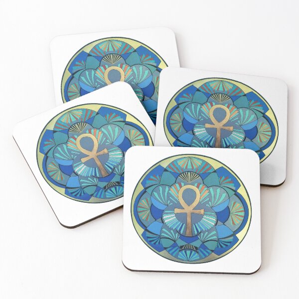 Item preview, Ankh Mandala – Sacred Symbol of Life designed and sold by Portal Mandalas.