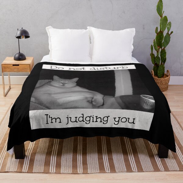 Item preview, Do Not Disturb I'm Judging You Brainrot Meme  designed and sold by Pawrizzma POD.